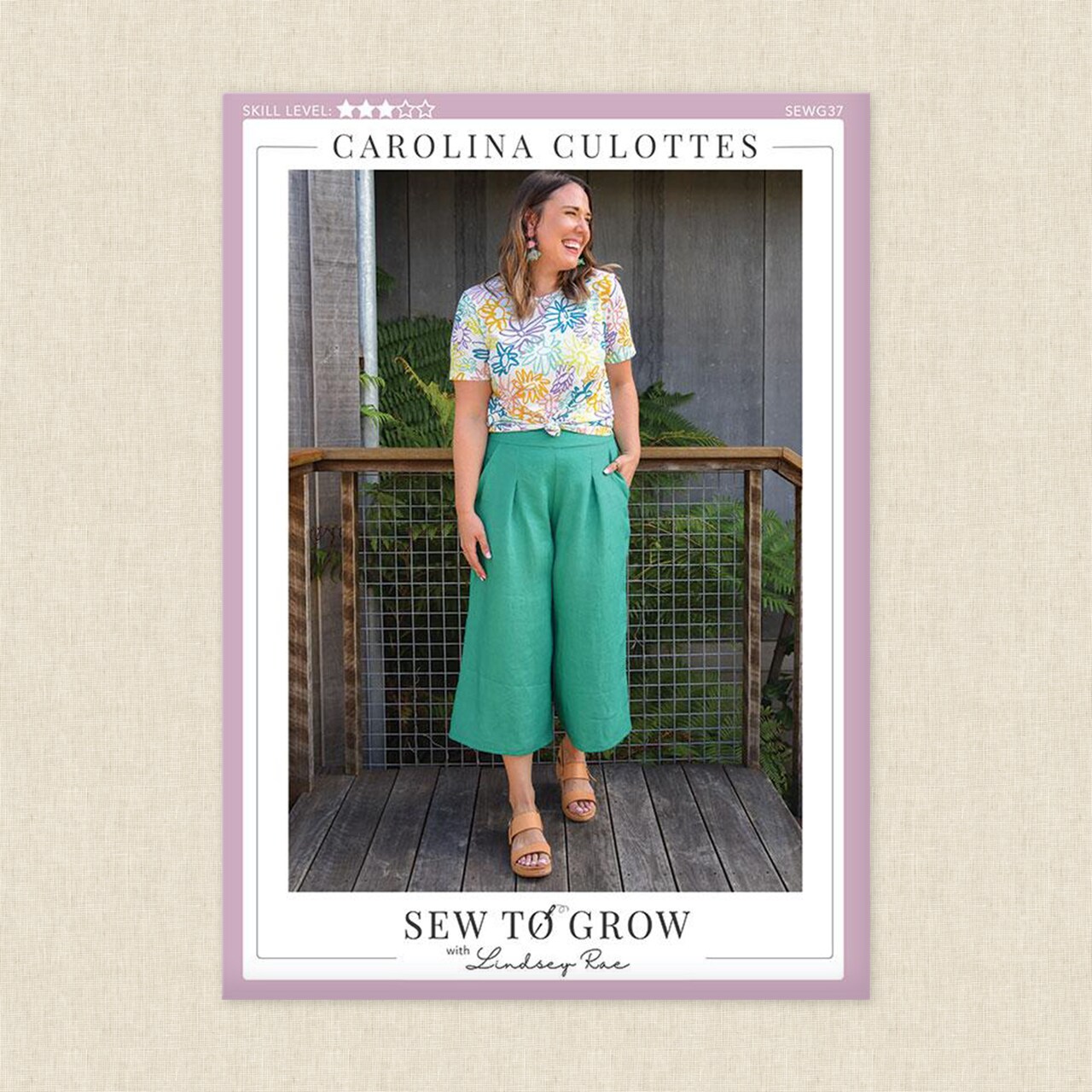 Carolina Culottes (stg sewg37) | Sew To Grow | Sewing Pattern
